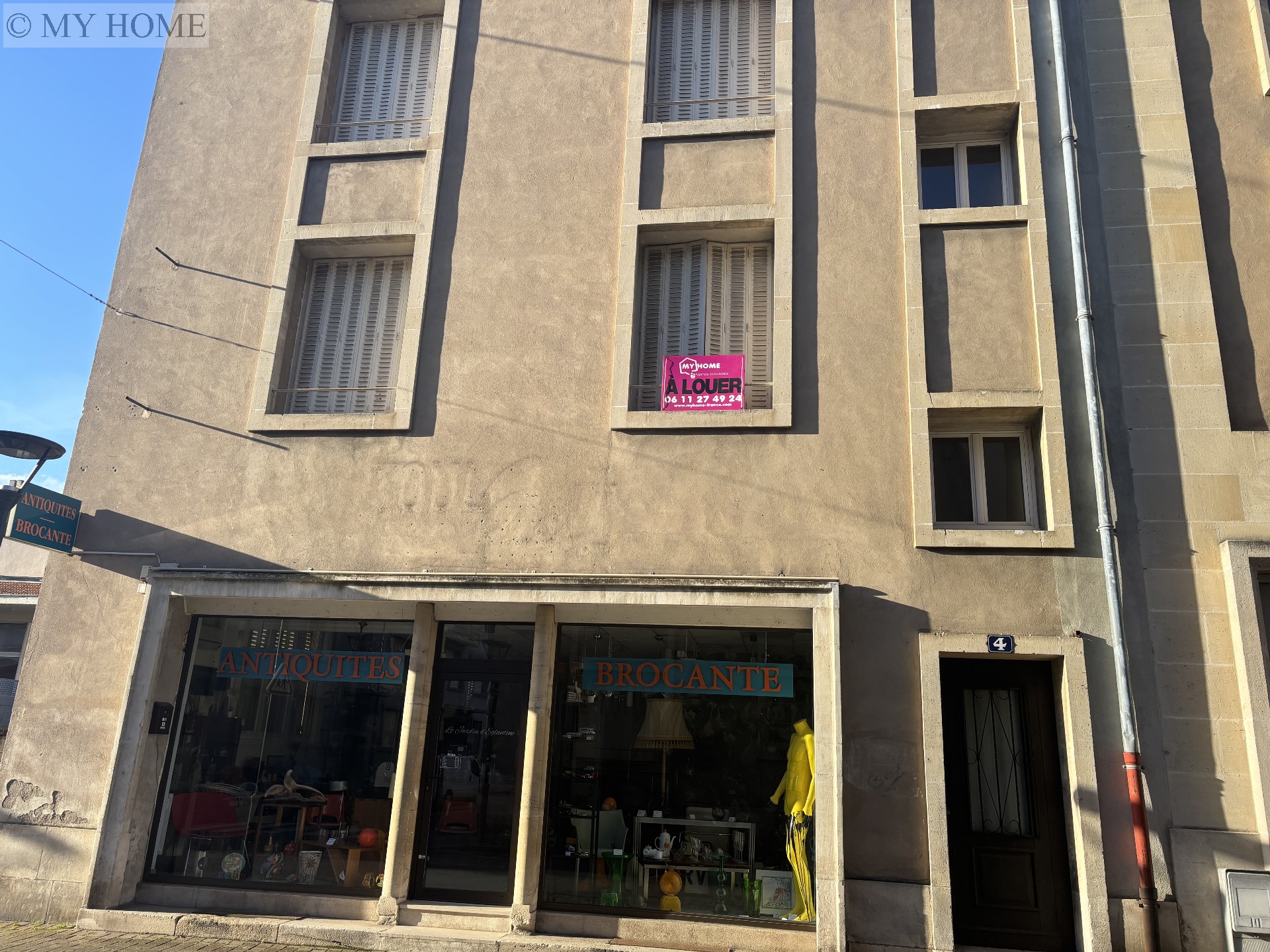 Location appartement - TOUL 87,27 m&sup2;, 5 pièces