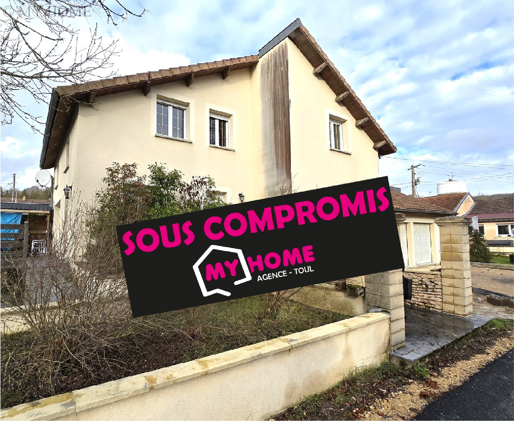 Vente maison - ECROUVES 170 m², 6 pièces